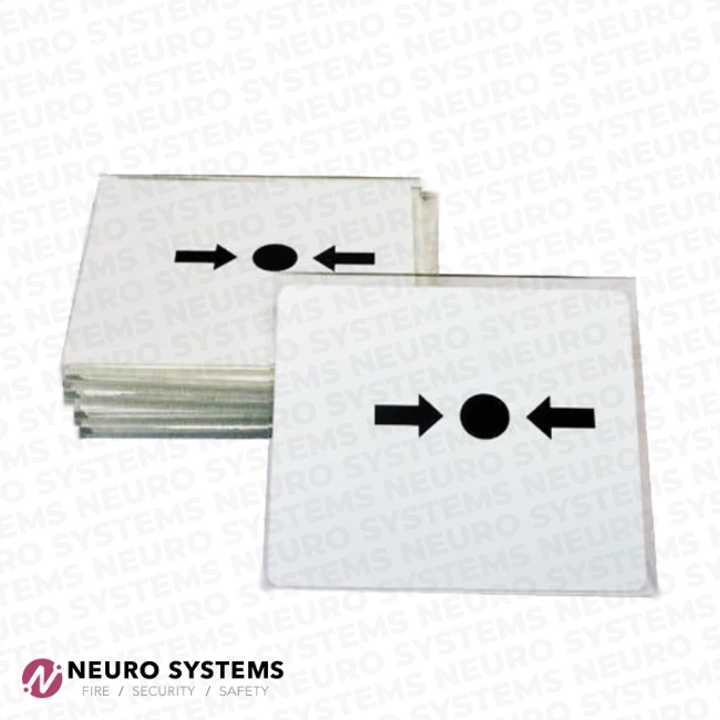 Replacement Glass for S4-34800 (Pack of 10) Gent S4-34891 Replacement Glass | Pack of 10